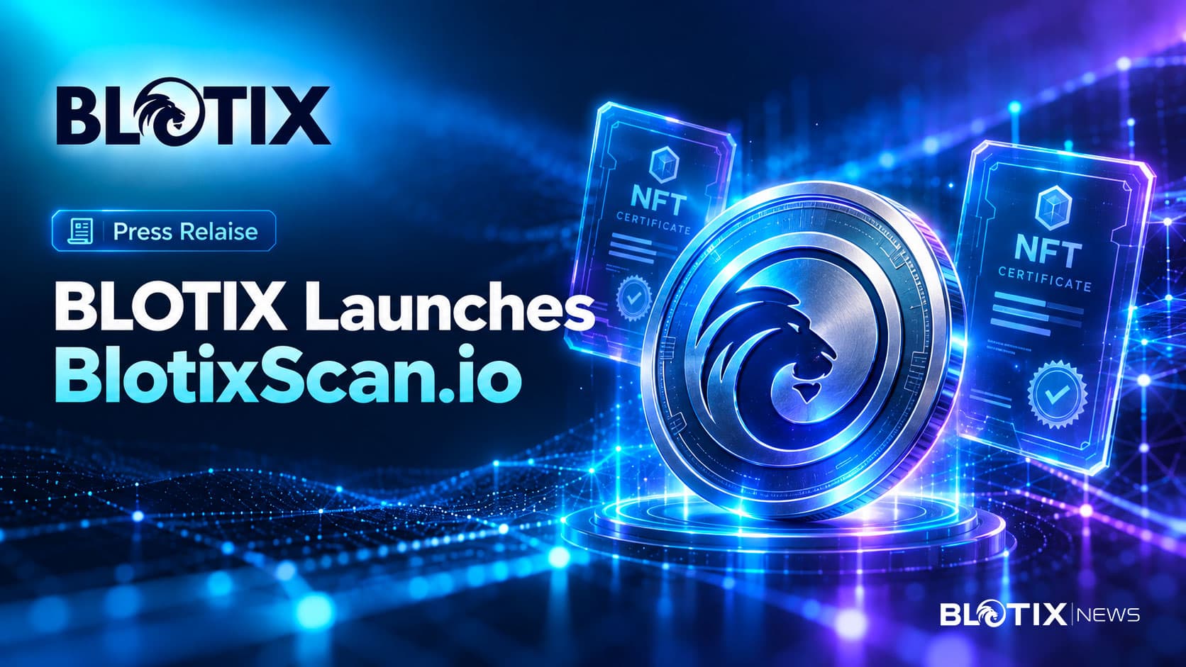 BLOTIX lancia BlotixScan.io e rafforza la trasparenza della propria blockchain ibrida
