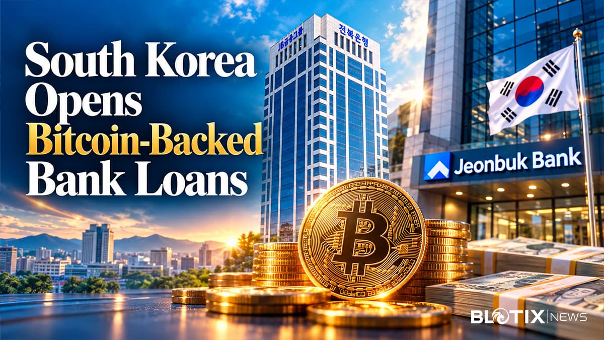 Corea del Sud, arrivano i primi prestiti bancari garantiti da Bitcoin