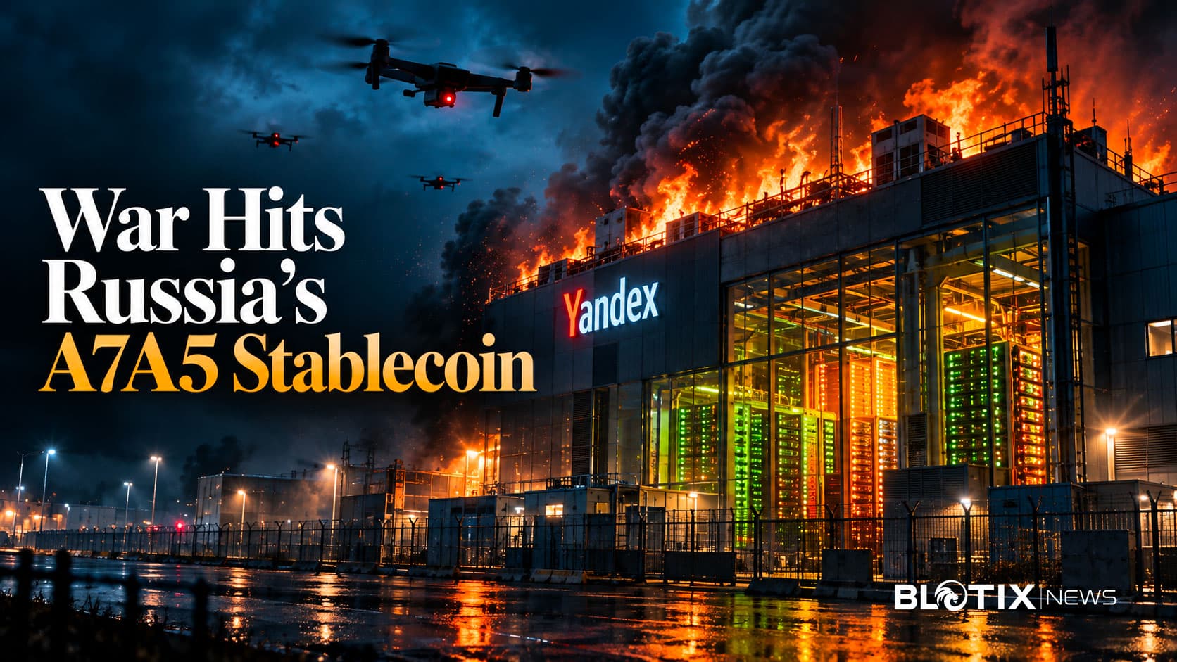 Droni ucraini e sanzioni mettono in ginocchio la stablecoin russa A7A5