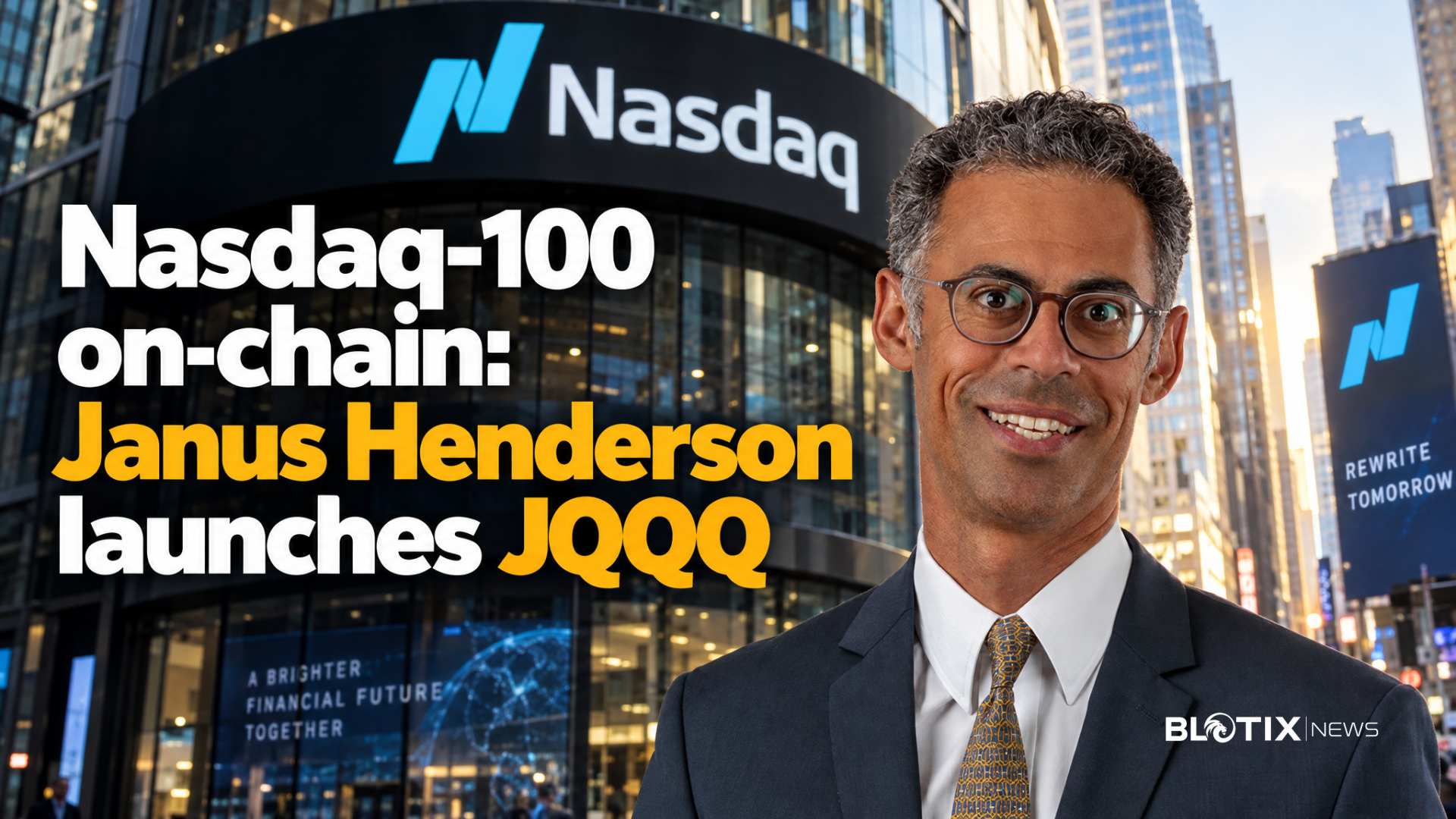 Janus Henderson porta il Nasdaq-100 su Stellar con il fondo tokenizzato JQQQ