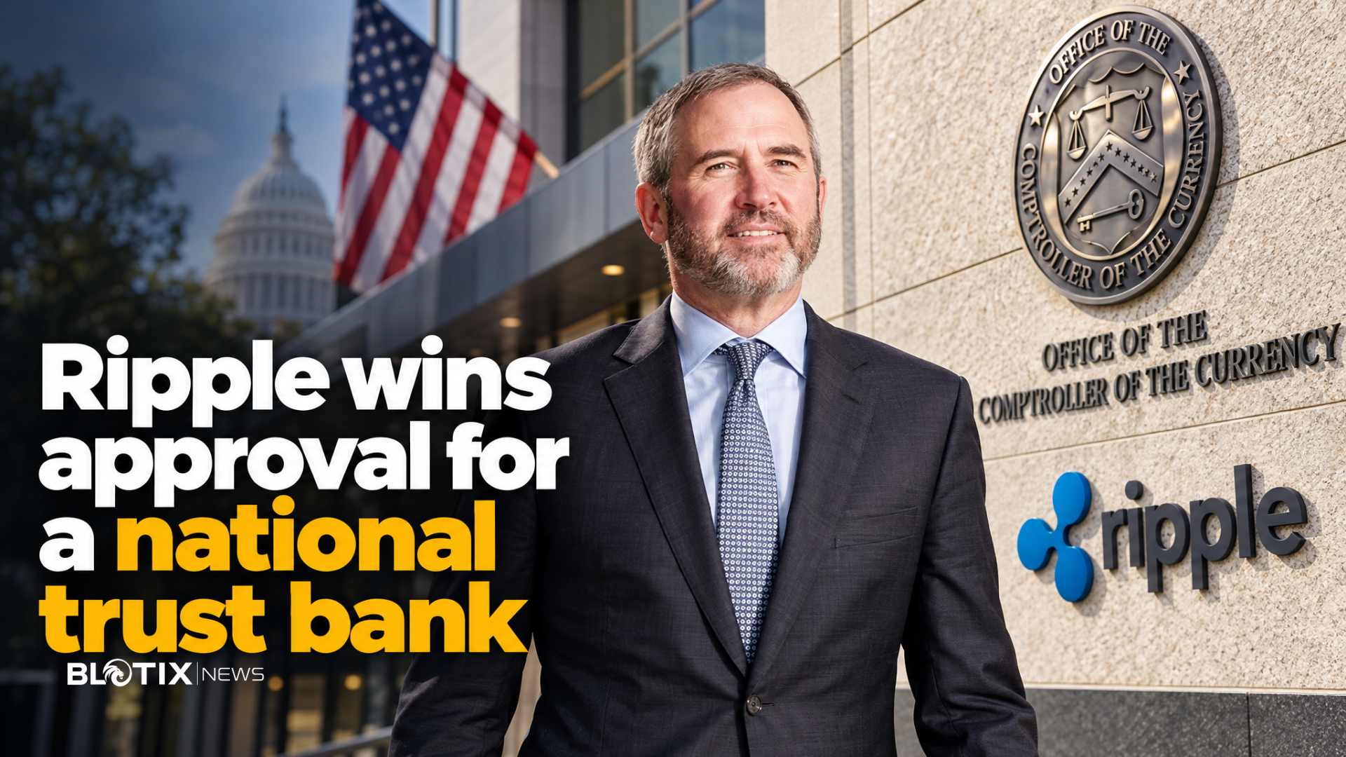 Ripple National Trust Bank approvata: riserve RLUSD e custodia sotto vigilanza federale