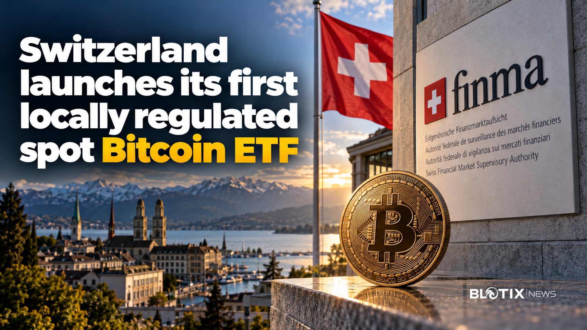 FINMA autorizza il primo ETF svizzero con esposizione diretta a Bitcoin per il retail
